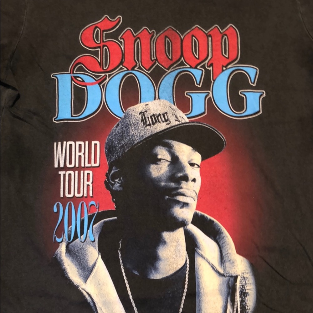 Snoop Dogg World Tour 2007 Reprint Tee